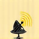Icona di una antenna satellitare